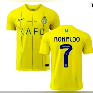 RONALDO #7 Al Nassr Home Soccer Jersey 2023/24 new NO LOW BALLERS!!!